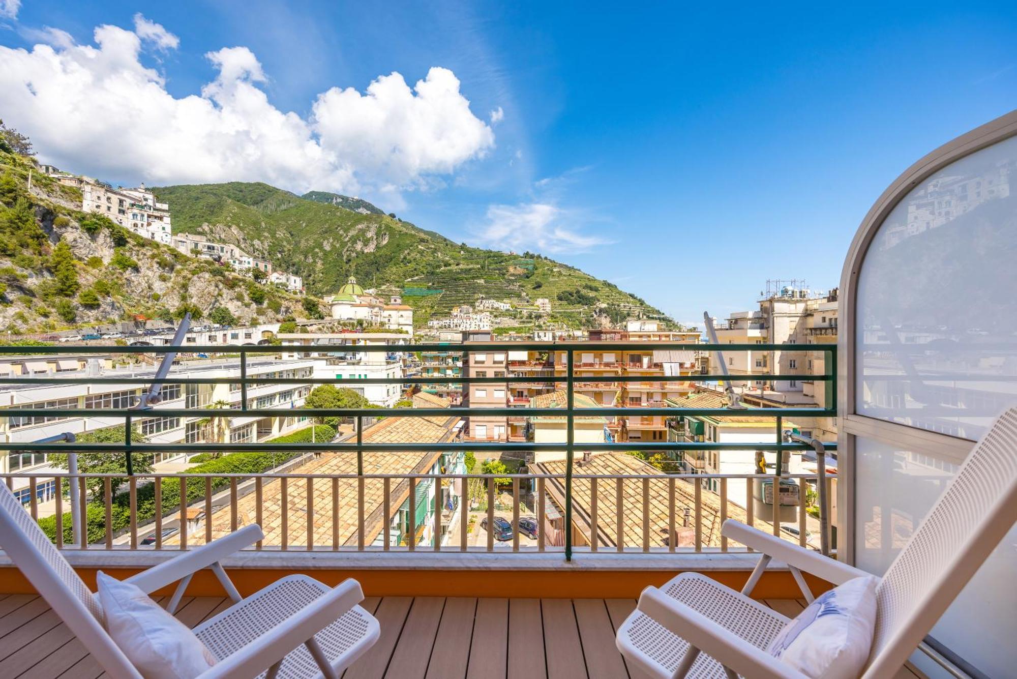 Ferienwohnung Le Terrazze Di Santa Tecla Maiori Exterior foto