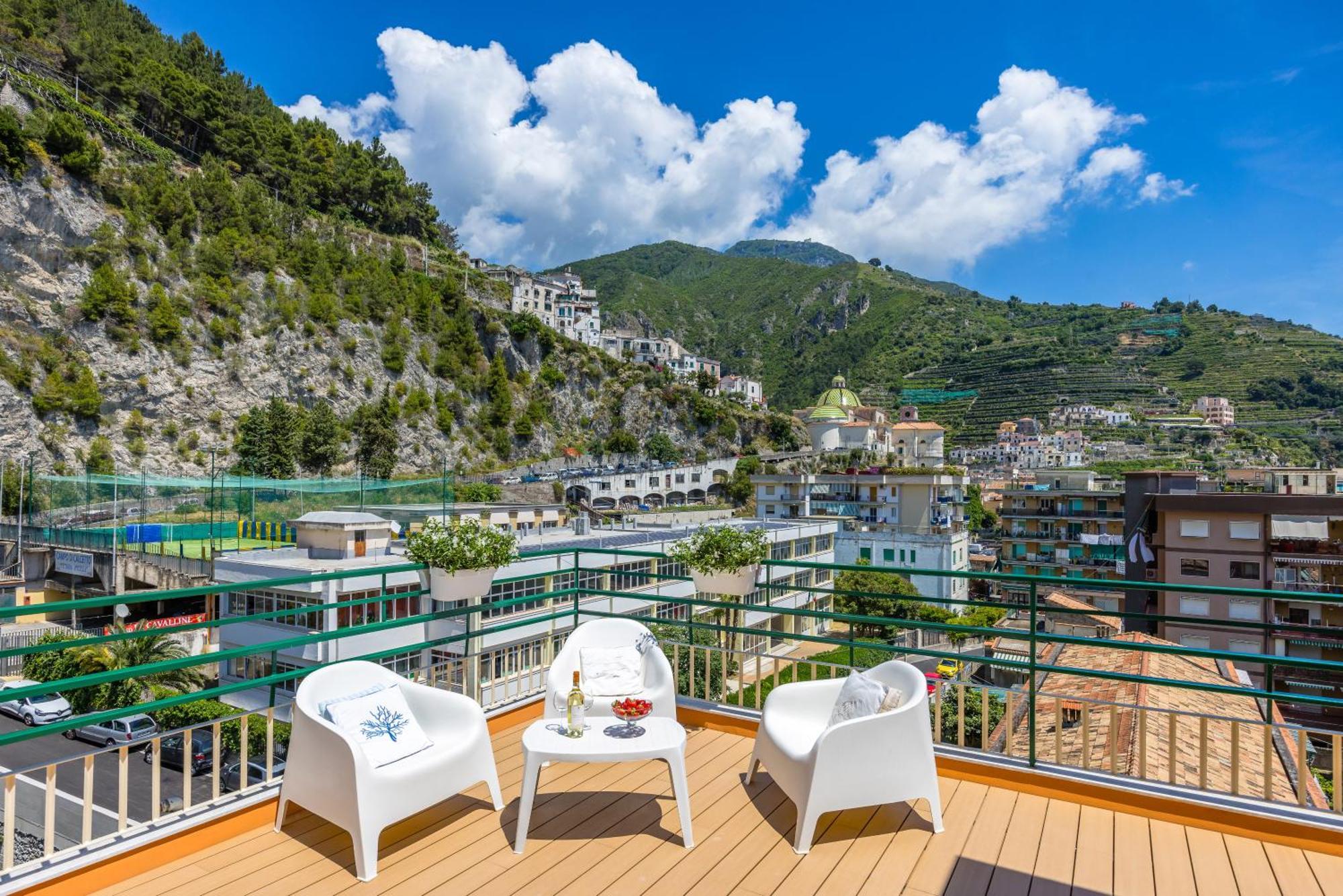 Ferienwohnung Le Terrazze Di Santa Tecla Maiori Exterior foto